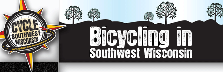 Bicycle rides on beautiful bike trails in Southwest Wisconsin