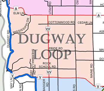 Dugway Loop, Cycle Southwest Wisconsin FREE Bicycle Map