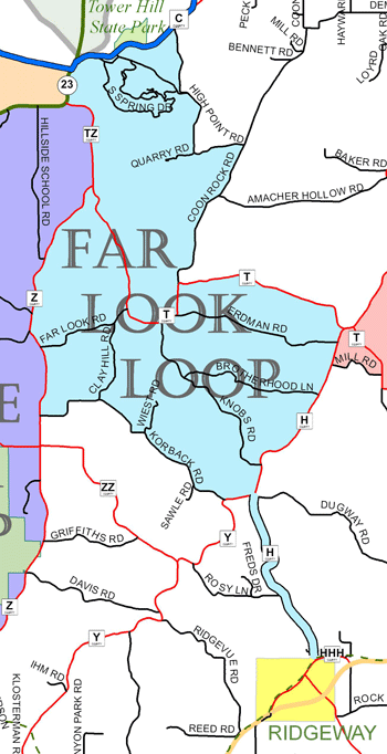 Far Look Loop, Cycle Southwest Wisconsin FREE Bicycle Map