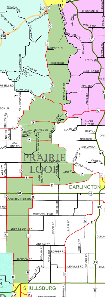 Prairie Loop, Cycle Southwest Wisconsin FREE Bicycle Map