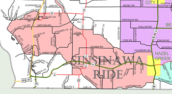 Sinsinawa Mound Loop, Cycle Southwest Wisconsin FREE Bicycle Map